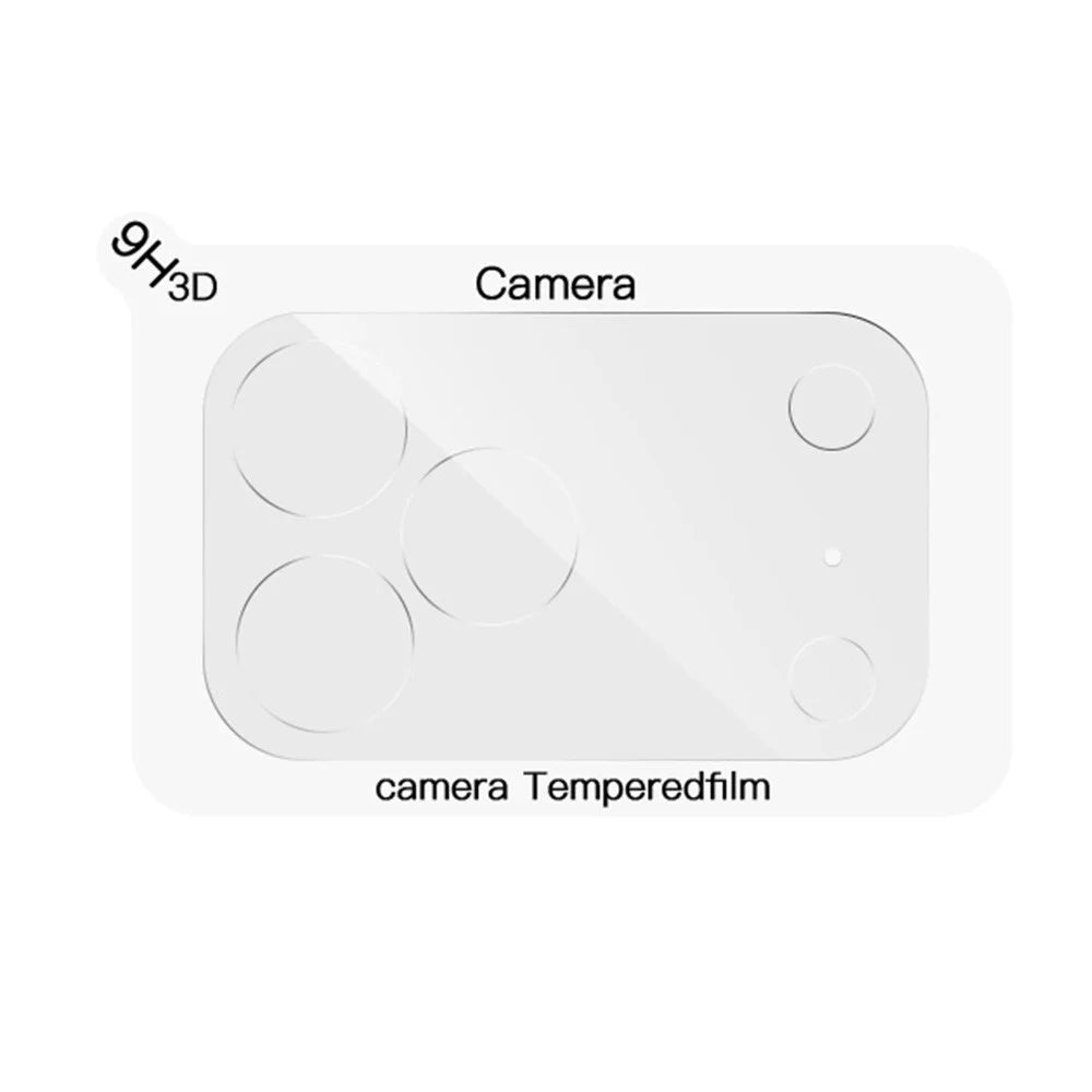 RURIHAI For iPhone 17 Pro Camera Lens Protector 3D Clear High Aluminum-Silicon Glass Lens Film - 3