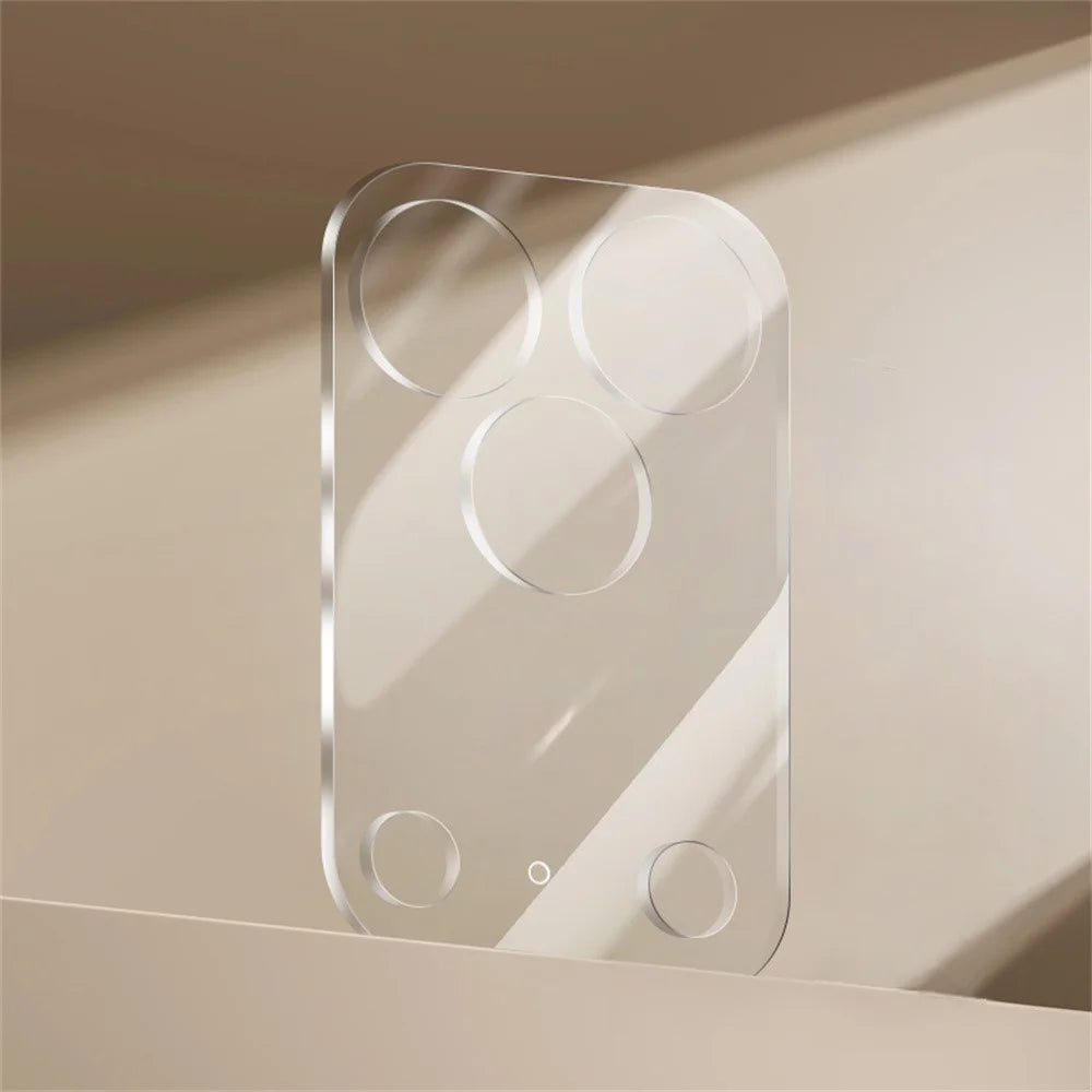 RURIHAI For iPhone 17 Pro Camera Lens Protector 3D Clear High Aluminum-Silicon Glass Lens Film - 4