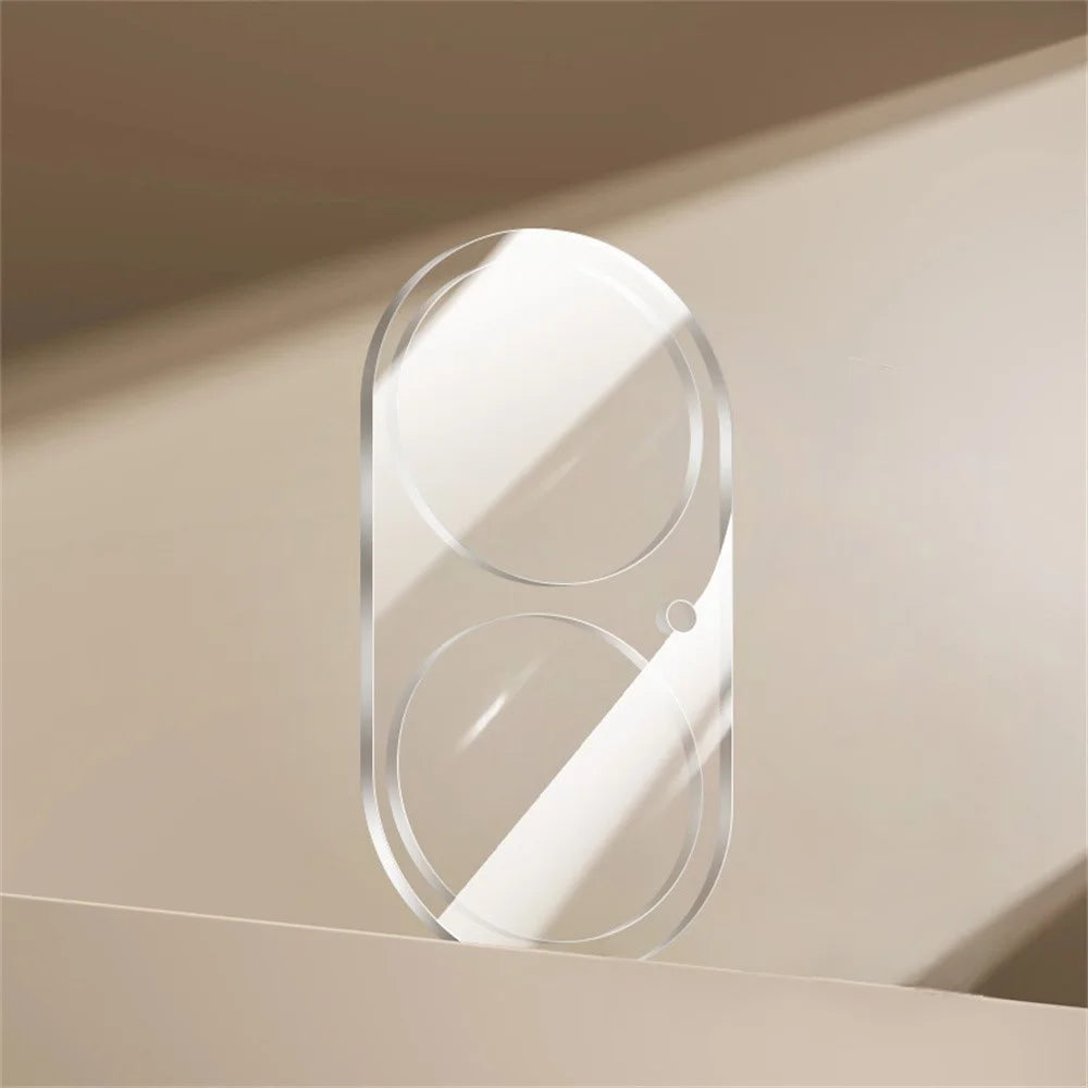 RURIHAI For iPhone 17 Camera Lens Protector 3D Clear High Aluminum-Silicon Glass Lens Film - 4