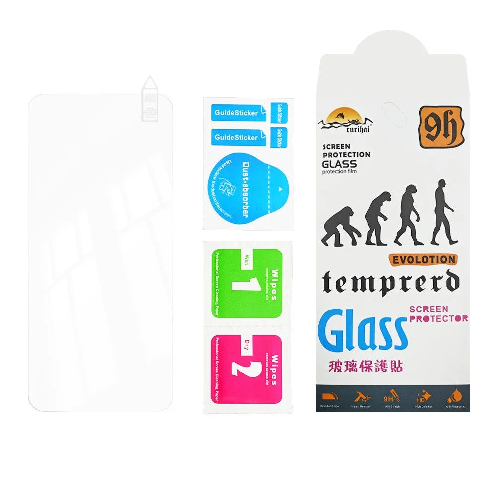 RURIHAI For Motorola Moto G86 5G / G86 Power 5G Screen Protector 0.26mm 2.5D High Aluminium Silicon Glass Film - 7
