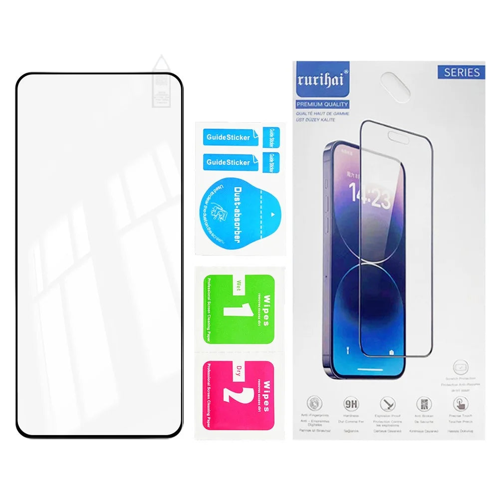 RURIHAI For Motorola Moto G86 5G / G86 Power 5G Screen Protector Secondary Hardening High Aluminium-Silicon Glass Film - 7