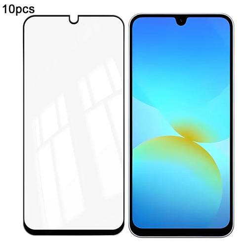 RURIHAI 10Pcs Screen Protector For Samsung Galaxy A18 5G / A18 4G / A17 5G / A17 4G / A26 5G / A16 5G / A16 4G High Aluminium-Silicon Glass Film 0.26mm 2.5D - 1