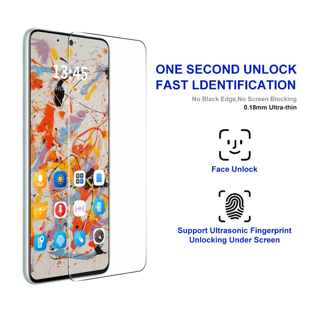 ENKAY HAT PRINCE For Honor GT Pro Screen Protector   0.18mm Ultra Thin High Aluminium-Silicon Glass Film Support Unlock - Transparent - 4