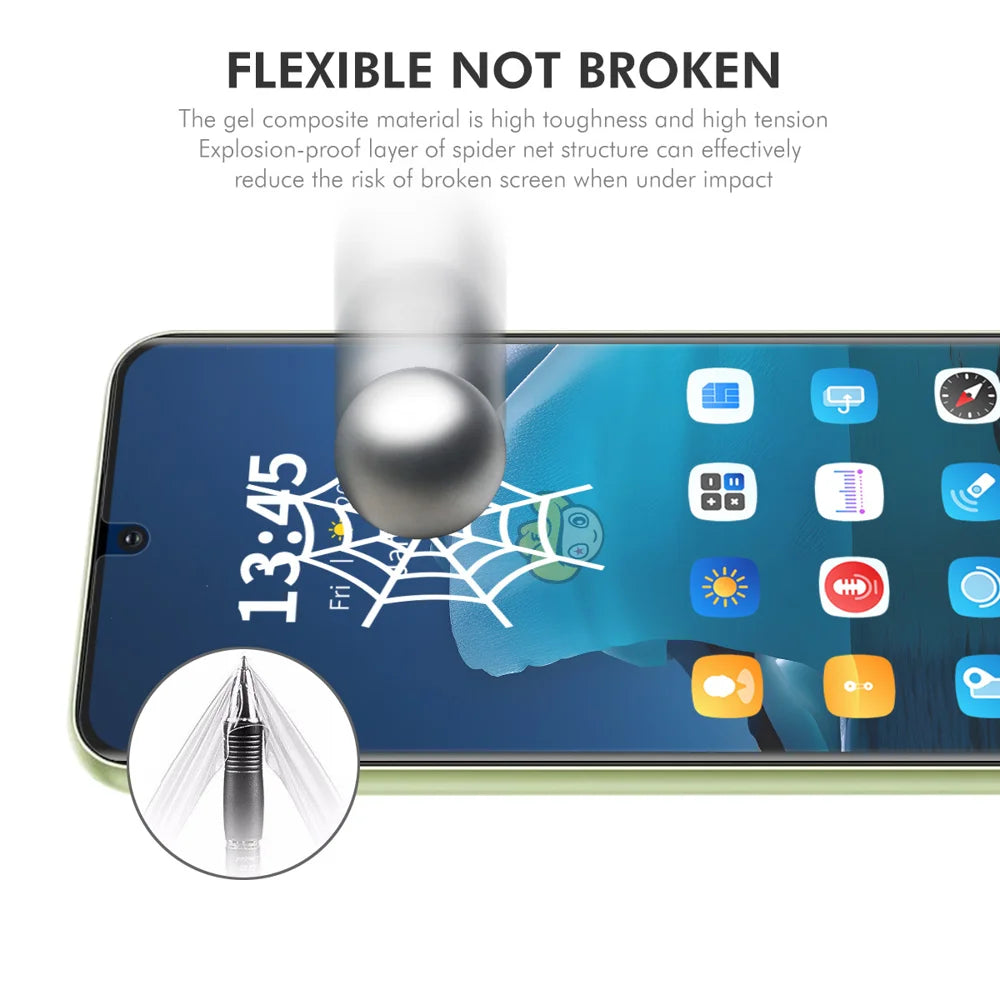 ENKAY HAT PRINCE For Honor 400 Lite 5G Screen Protector   Ultra Clear Soft Hydrogel Film - Transparent - 5