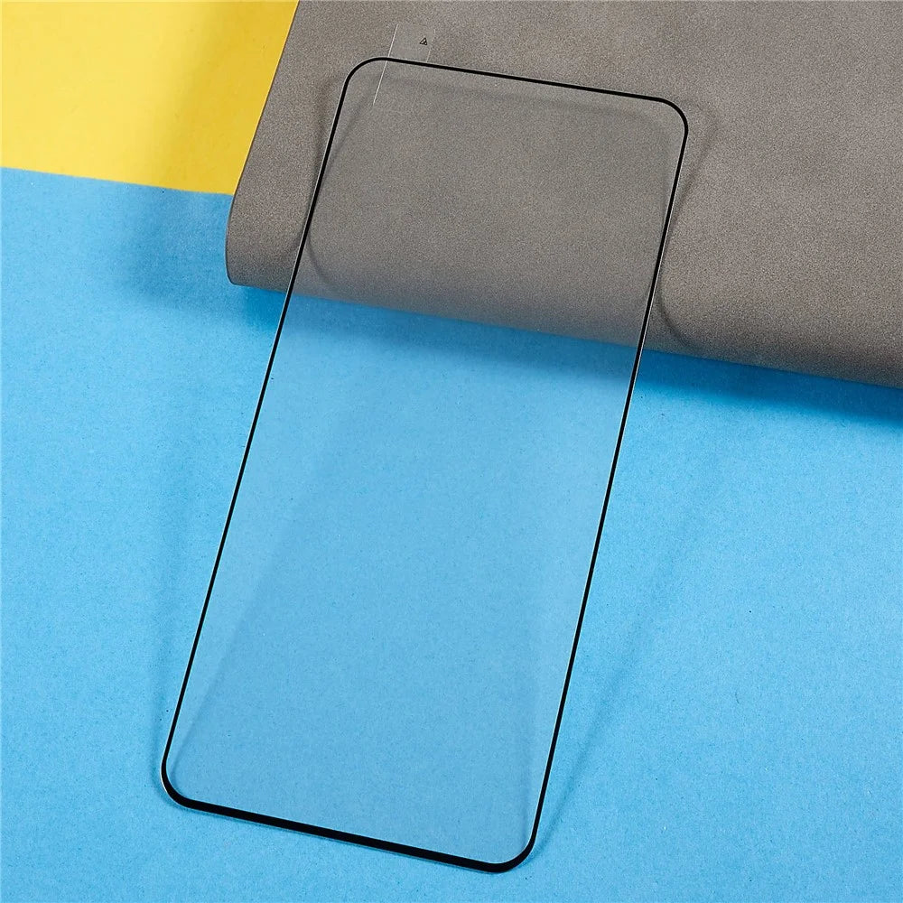 For Motorola Moto G60S / Moto G60 Silk Printing Tempered Glass Film Shatter-proof HD Clear Full Glue Full Screen Protector - 3