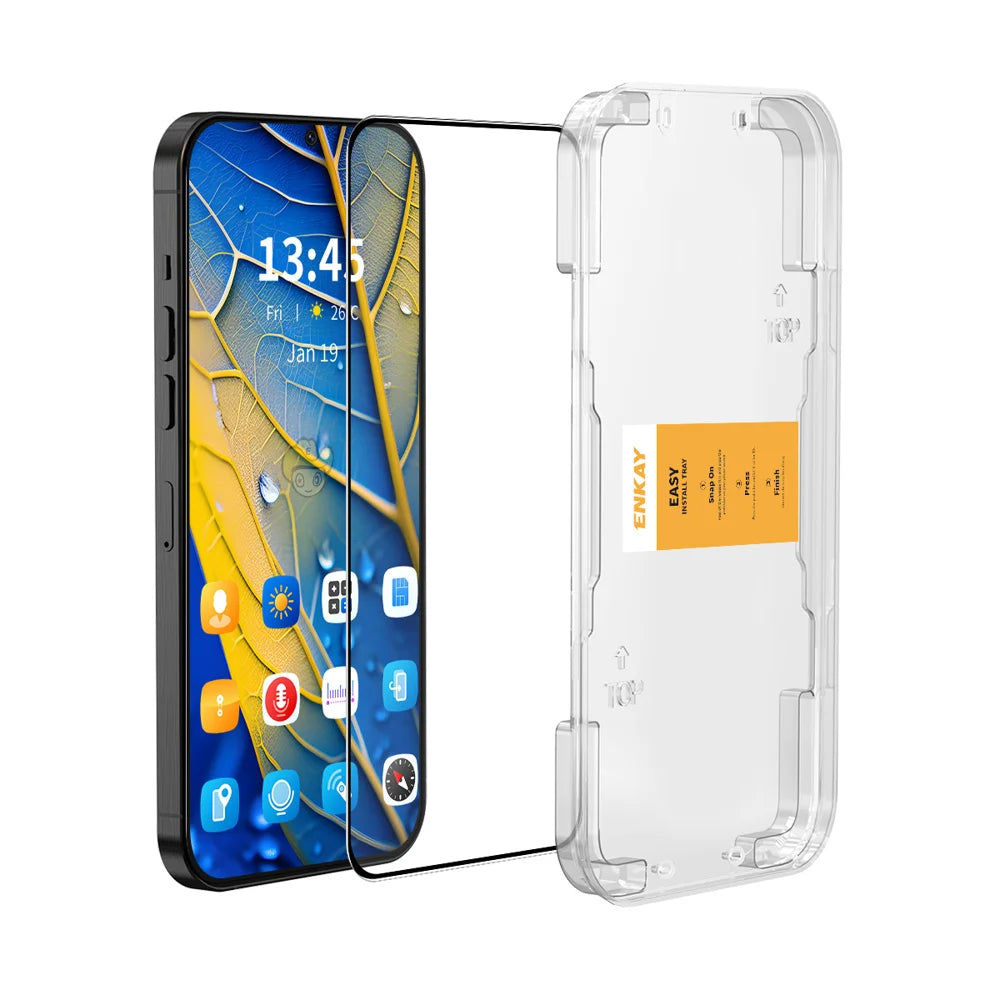 ENKAY HAT PRINCE For Huawei nova 14 5G HD Clear Film   Tempered Glass Screen Protector with Installation Tool - Transparent - 1