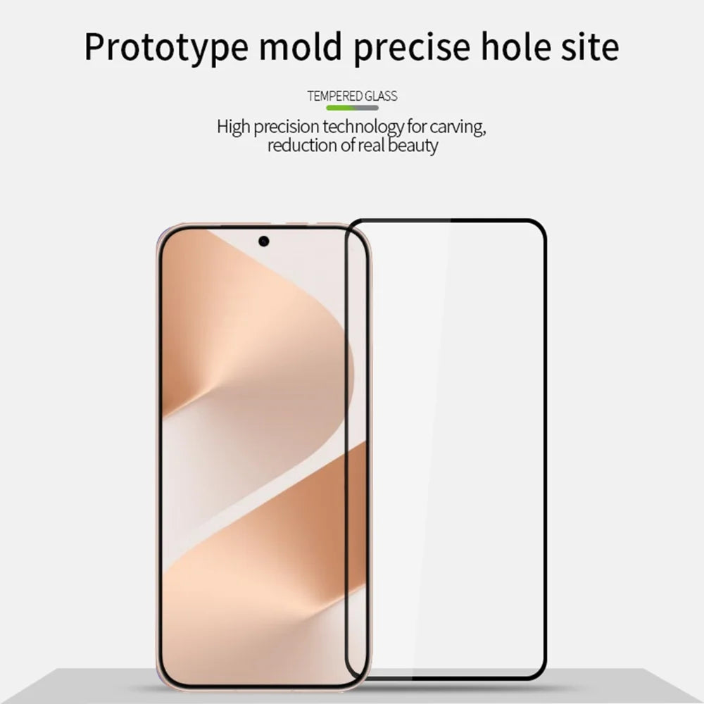 MOFI For Huawei Pura 80 Screen Protector  9H Full Glue Full Coverage High Aluminum-Silicon Glass Film - Black - 3
