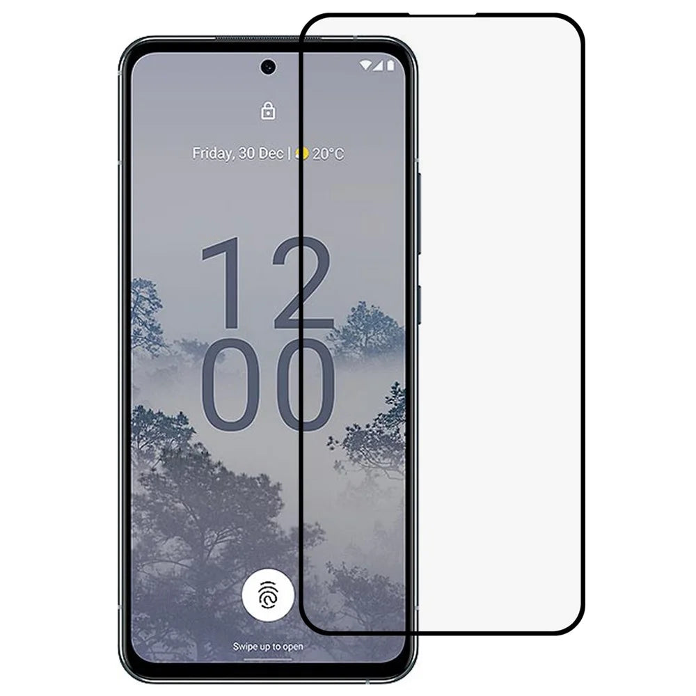 Full Glue Silk Printing Screen Protector for Nokia X30 5G, Anti-explosion Full Coverage Tempered Glass Film - 1