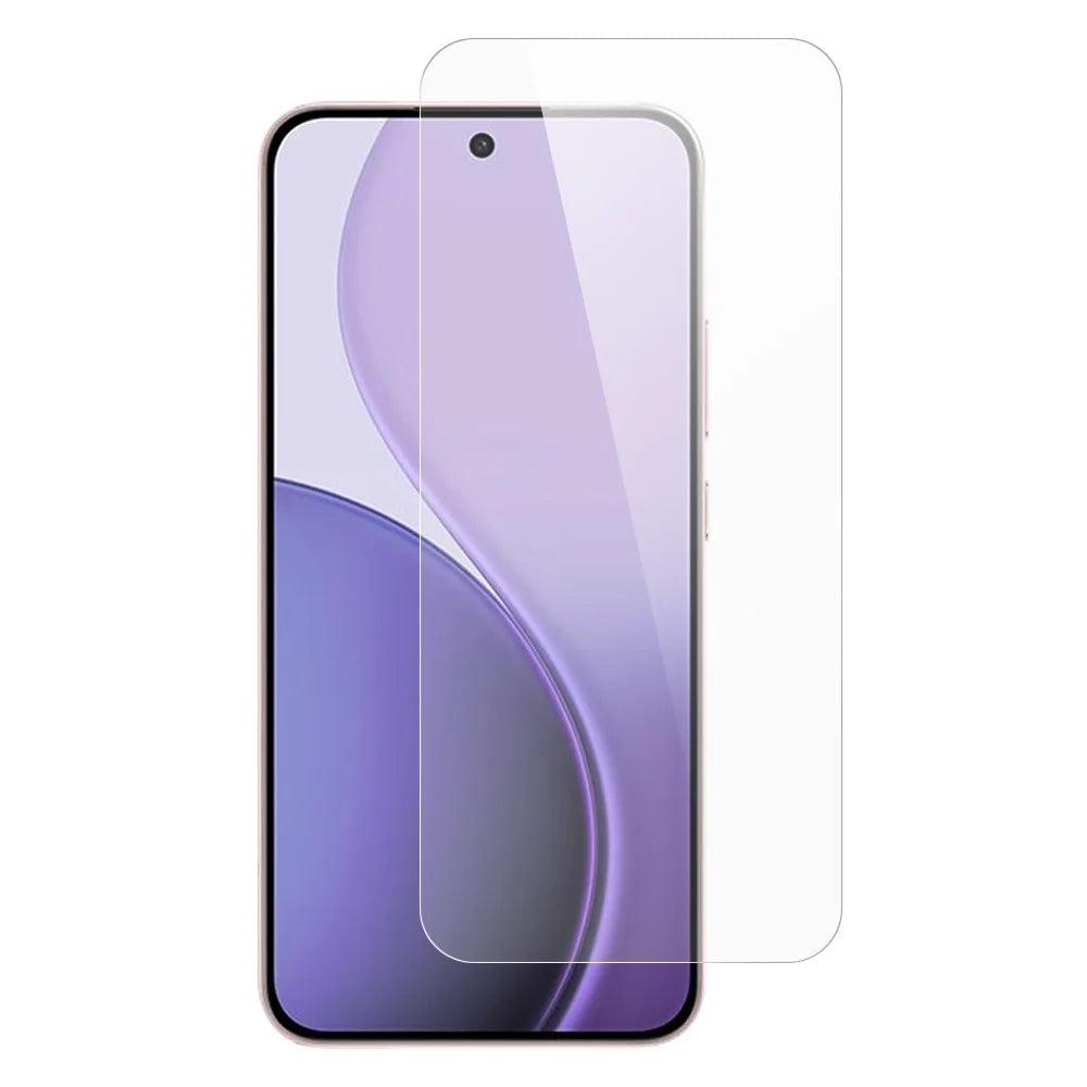 For Oppo Reno14 F 5G Screen Protector 0.3mm Arc Edge Ultra Clear Tempered Glass Film - 1