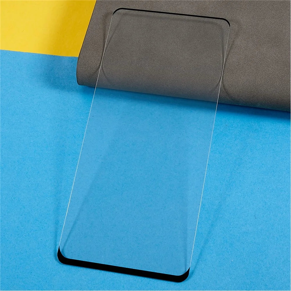 Full Glue Tempered Glass Screen Protector for Honor X9 4G, Full Cover Silk Printing Ultra Clear Protective Film - 3