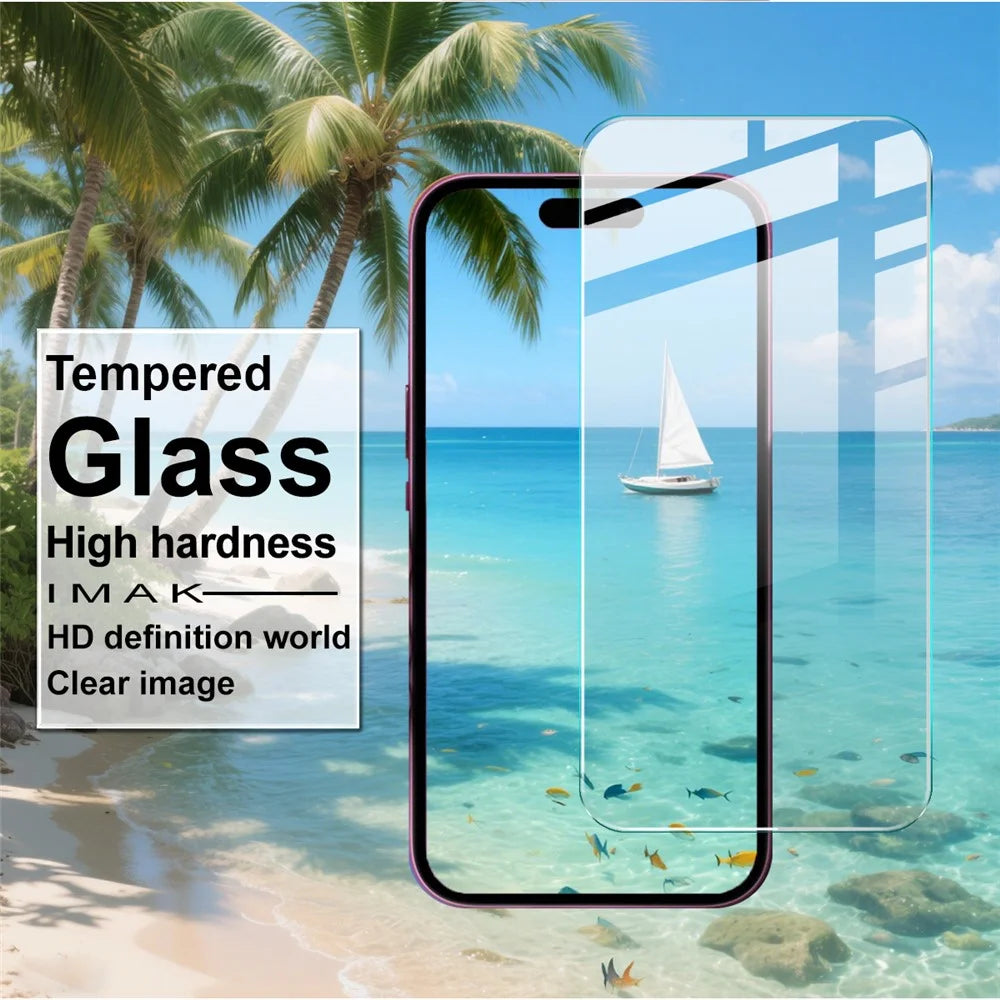 IMAK H Series For iPhone 17 / 17 Pro Tempered Glass Screen Protector Shatter-Proof Protection - 2