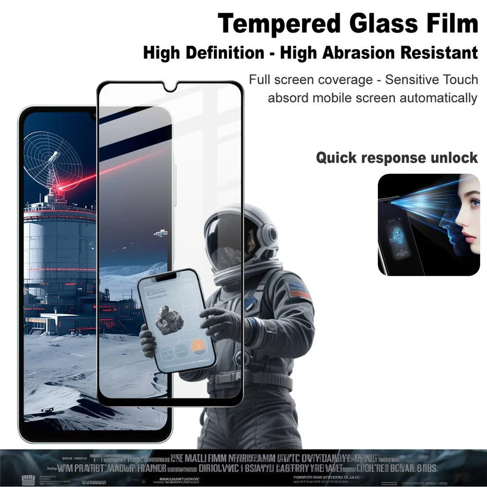 IMAK Pro+ Series For Samsung Galaxy M17e 5G / A07 4G Tempered Glass Full Screen Protector Sensitive Touch Film - 3