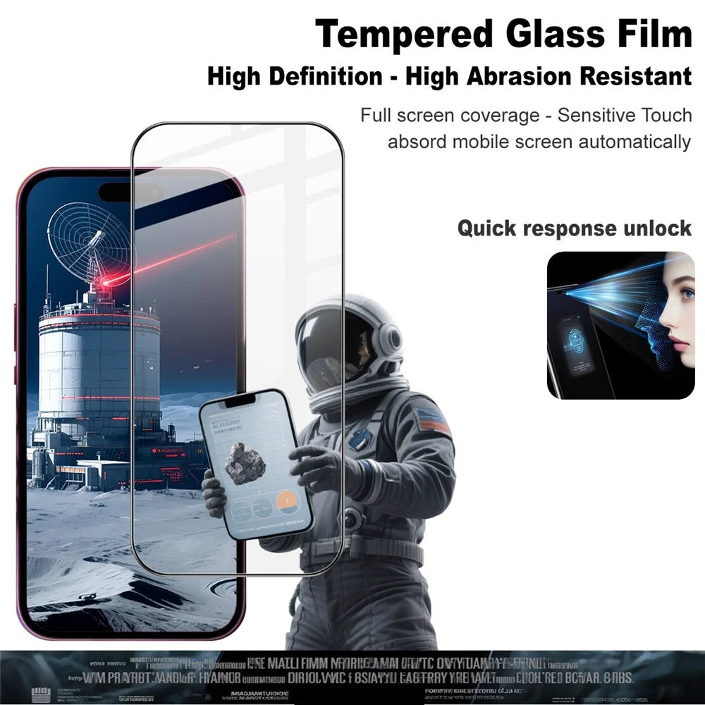 IMAK Pro+ Series For iPhone Air Tempered Glass Full Screen Protector Sensitive Touch Film - 3