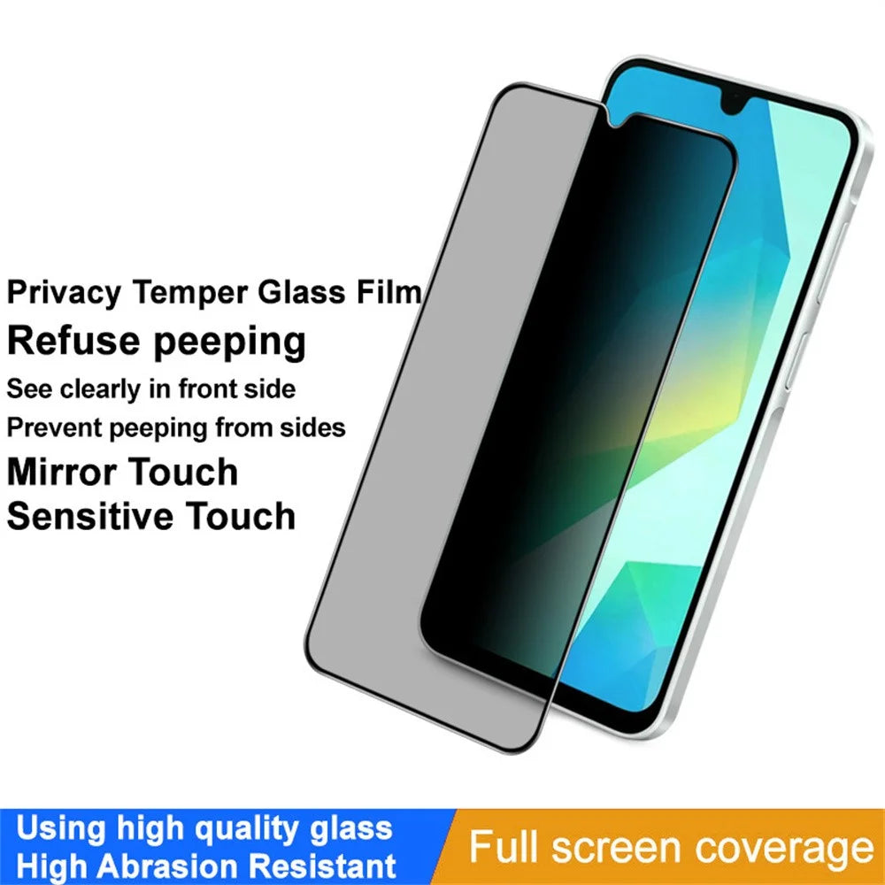 IMAK For Samsung Galaxy A17 5G / A17 4G / A16 5G / A16 4G Anti Peep Tempered Glass Screen Protector Full Coverage - 4