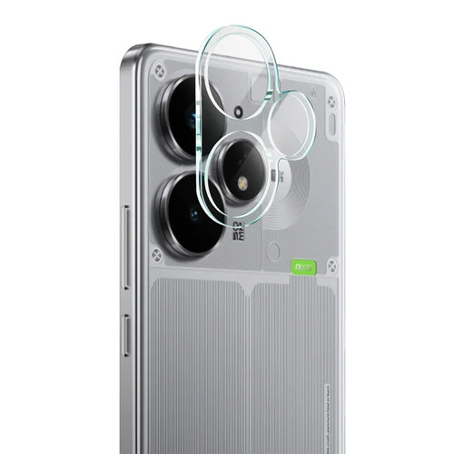 IMAK For Realme Neo7 Turbo 5G Tempered Glass Camera Lens Protector + Acrylic Lens Cap - 1