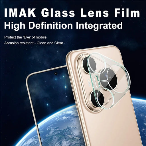 IMAK For Huawei Pura 80 Pro / Pura 80 Pro+ Tempered Glass Camera Lens Protector + Acrylic Lens Cap - 2