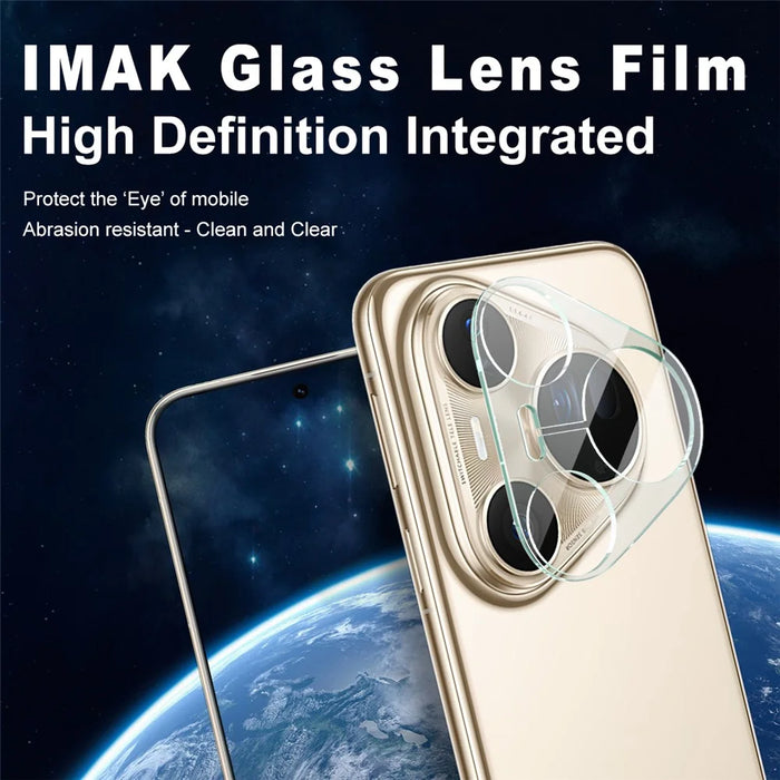 IMAK For Huawei Pura 80 Ultra Tempered Glass Camera Lens Protector + Acrylic Lens Cap - 2