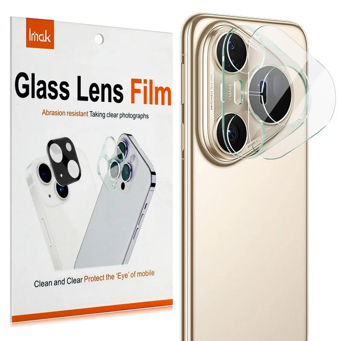 IMAK For Huawei Pura 80 Ultra Tempered Glass Camera Lens Protector + Acrylic Lens Cap - 6