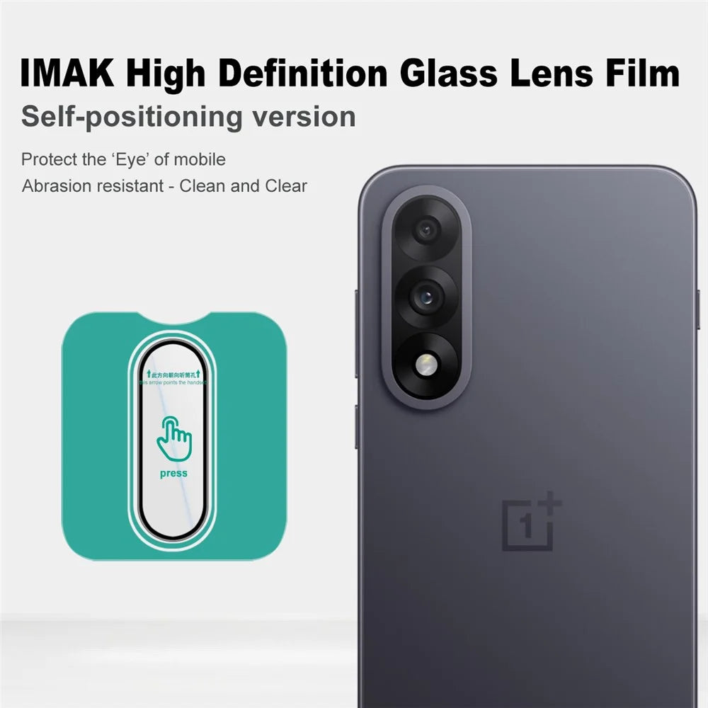 IMAK For OnePlus Ace 5 Ultra 5G / Nord 5 5G Camera Lens Protector Tempered Glass Lens Film with Self Positioning Frame - 3