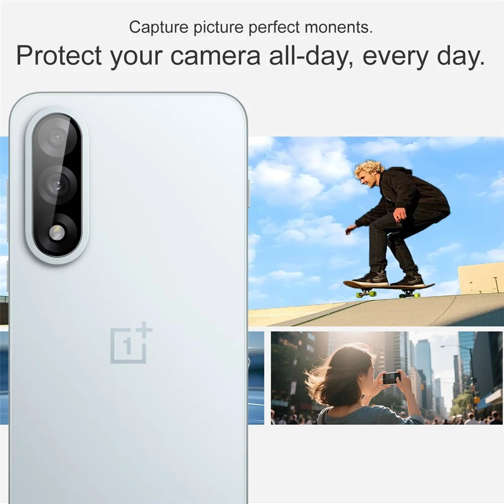 IMAK For OnePlus Ace 5 Ultra 5G / Nord 5 5G Tempered Glass Camera Lens Protector with Self Positioning Frame (Black Version) - 6