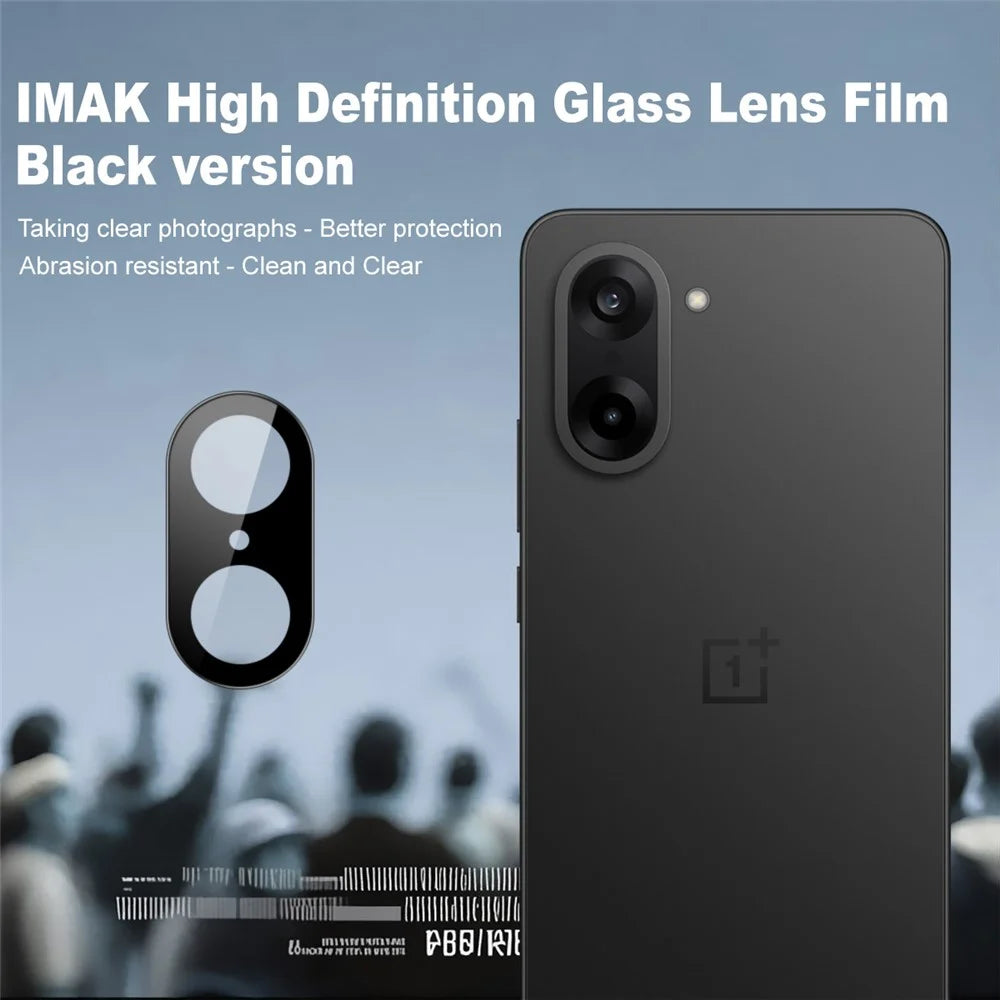 IMAK For OnePlus Ace 5 Racing 5G / Nord CE5 5G Camera Lens Protector Tempered Glass HD Clear Lens Film (Black Version) - 2