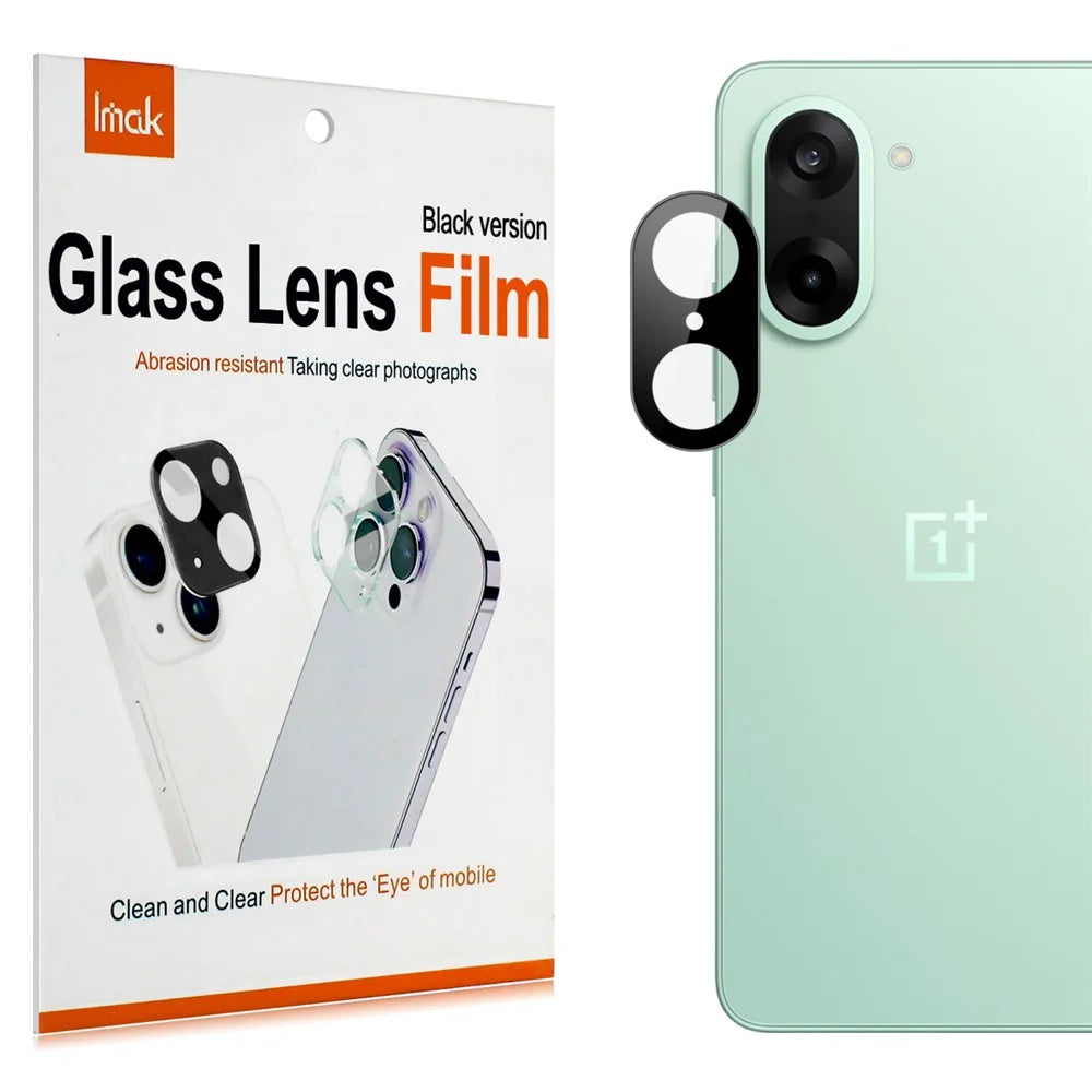 IMAK For OnePlus Ace 5 Racing 5G / Nord CE5 5G Camera Lens Protector Tempered Glass HD Clear Lens Film (Black Version) - 7