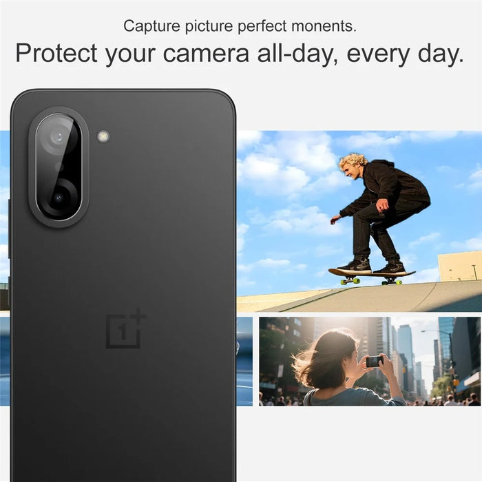 IMAK For OnePlus Ace 5 Racing 5G / Nord CE5 5G Tempered Glass Camera Lens Protector with Self Positioning Frame (Black Version) - 6
