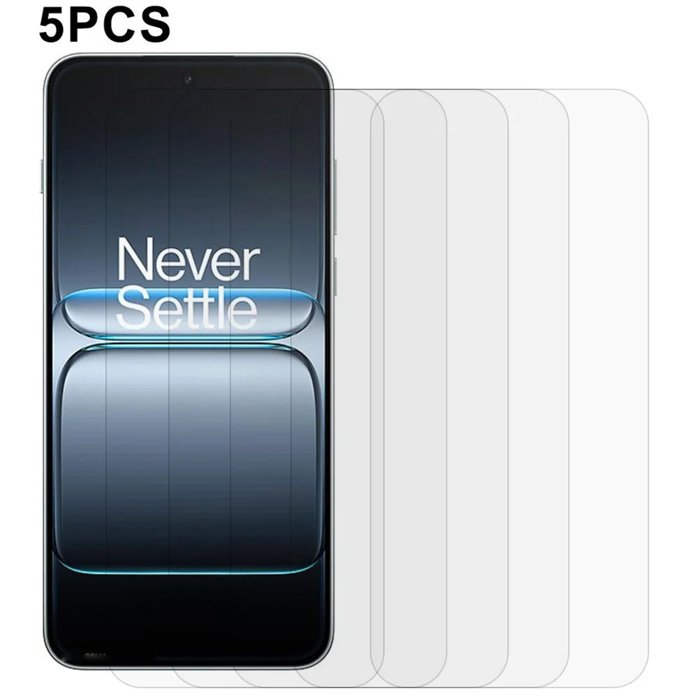 5Pcs 0.3mm 2.5D Clear Film for OnePlus Nord CE5 5G / Ace 5 Racing 5G Tempered Glass Screen Protector - 1