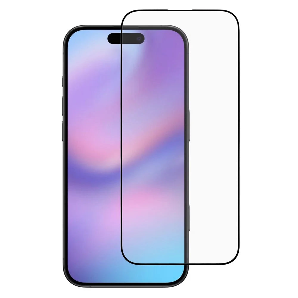 For iPhone 17 Screen Protector Silk Print Full Glue 9D Tempered Glass Film - 1
