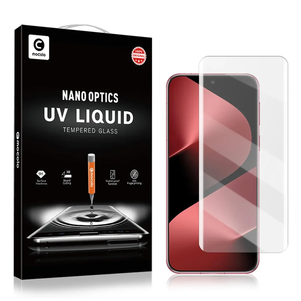 MOCOLO Screen Protector For Huawei Pura 80 Pro / Pura 80 Pro+ / Pura 80 Ultra , Tempered Glass UV Liquid Film 3D Curved Full Coverage - 6