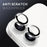 NORTHJO 1Set Clear Lens Film for iPhone 16 / 16 Plus Camera Lens Protector Tempered Glass Metal Ring Guard - 3