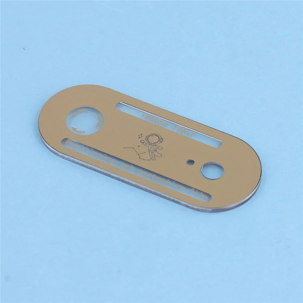 Camera Lens Protector for iPhone Air Tempered Glass Lens Film Precise Positioning Easy Installation - 4