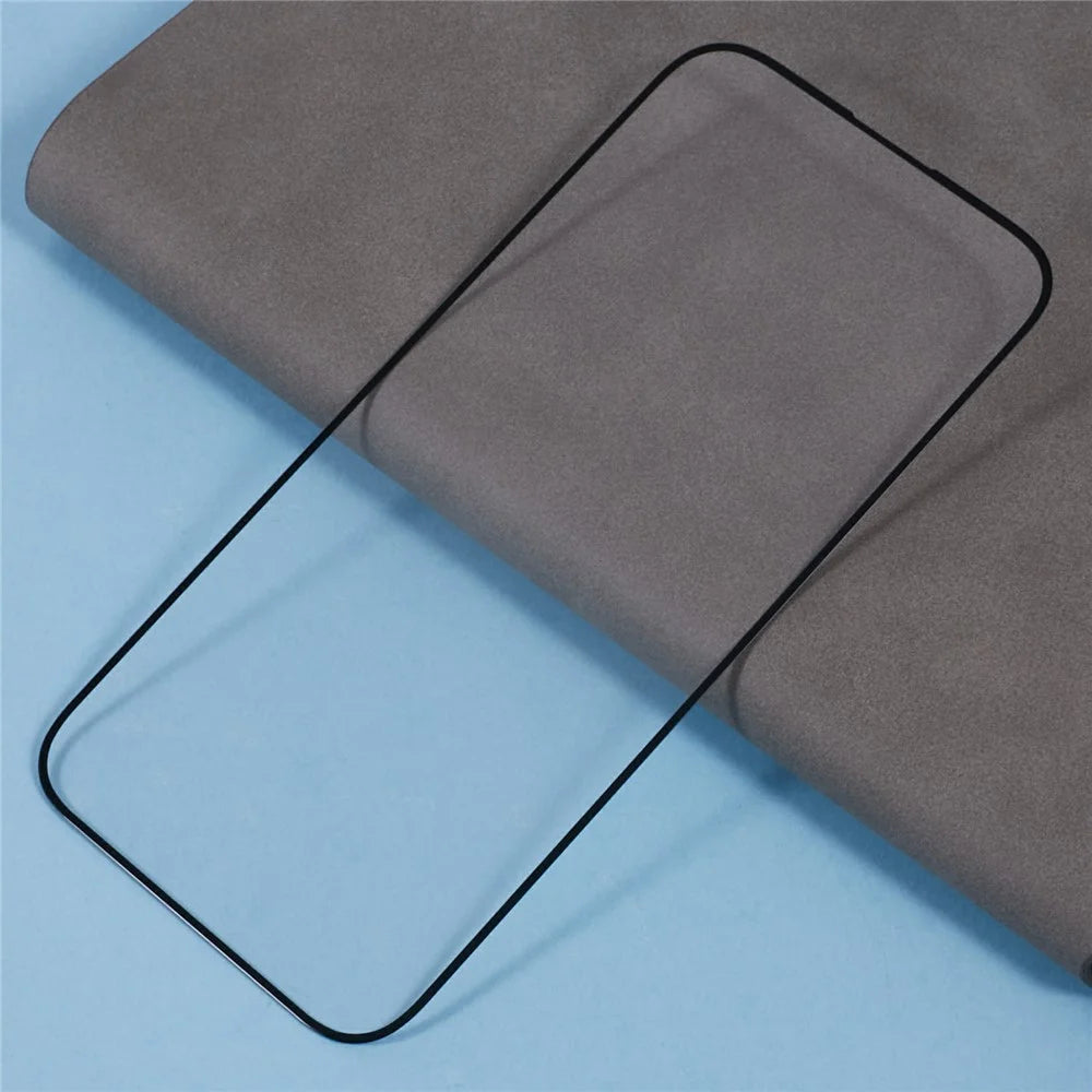 2Pcs For iPhone 15 / 15 Pro Screen Protector Silk Printing 0.3mm HD Clear Tempered Glass Film - 3