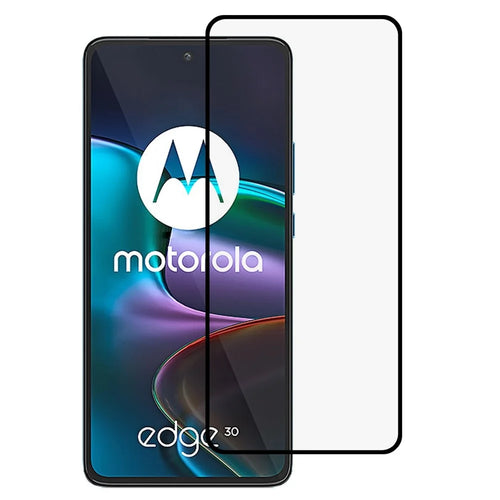 RURIHAI High Aluminum-silicon Glass Film for Motorola Edge 30 Neo 5G, 2.5D 0.26mm Secondary Hardening Anti-explosion Full Screen Protector - 1