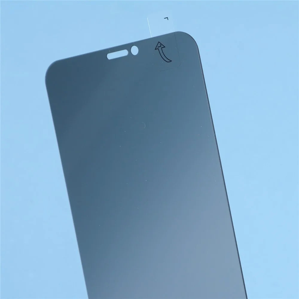2Pcs For iPhone 11 / XR Privacy Screen Protector 0.3mm Anti Spy Private Tempered Glass Film - 4