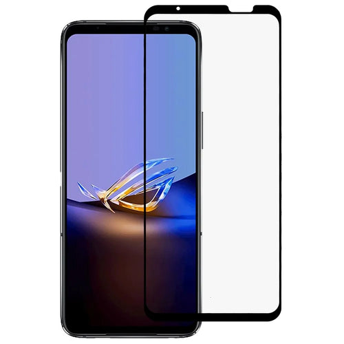 RURIHAI Secondary Hardening Screen Protector for Asus ROG Phone 6D 5G, 2.5D 0.26mm Full Glue Full Cover Anti-scratch High Aluminum-silicon Glass Film - 1