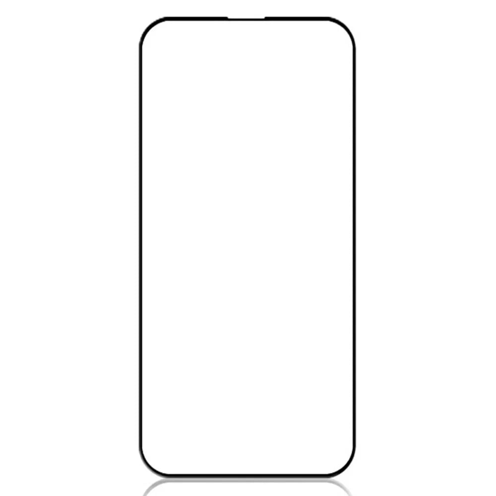 MOCOLO For iPhone Air Screen Protector Anti-Shatter Silk Printing Tempered Glass Film - Black - 2