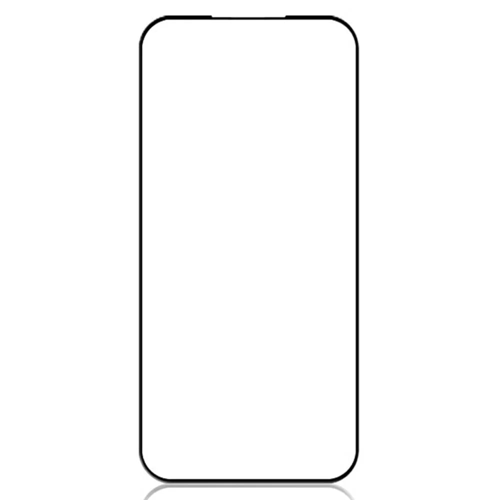 MOCOLO For iPhone 18 Pro / 17 Pro Screen Protector Anti-Shatter Silk Printing Tempered Glass Film - Black - 2