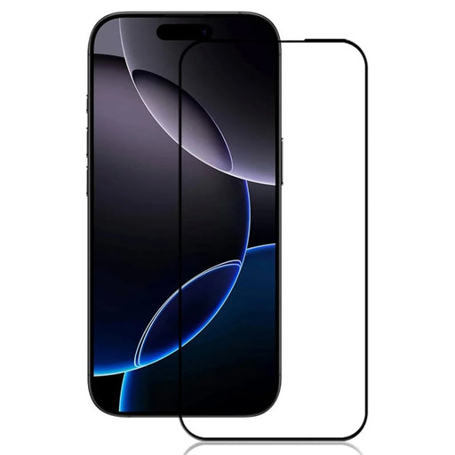 MOCOLO For iPhone 18 Pro Max / 17 Pro Max Screen Protector Anti-Shatter Silk Printing Tempered Glass Film - Black - 1