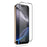MOCOLO For iPhone 18 Pro Max / 17 Pro Max Screen Protector Anti-Shatter Silk Printing Tempered Glass Film - Black - 3