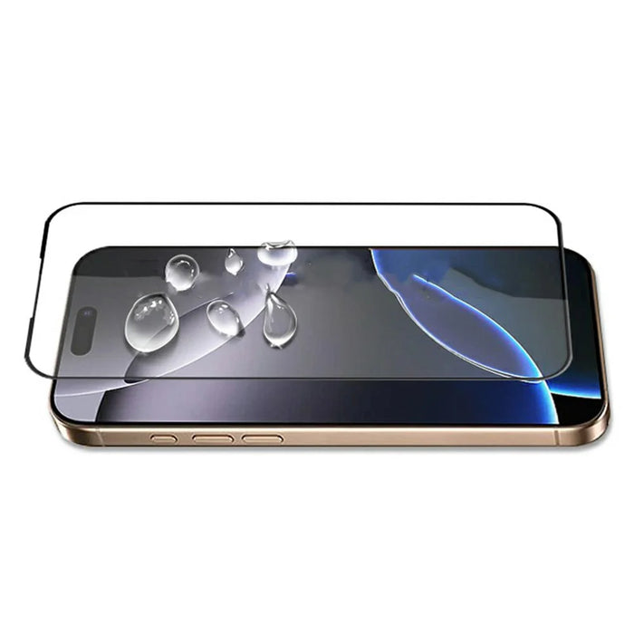 MOCOLO For iPhone 18 Pro Max / 17 Pro Max Screen Protector Anti-Shatter Silk Printing Tempered Glass Film - Black - 4