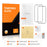 AMORUS For iPhone Air Screen Protector Anti-Shatter Tempered Glass Film - Black - 7