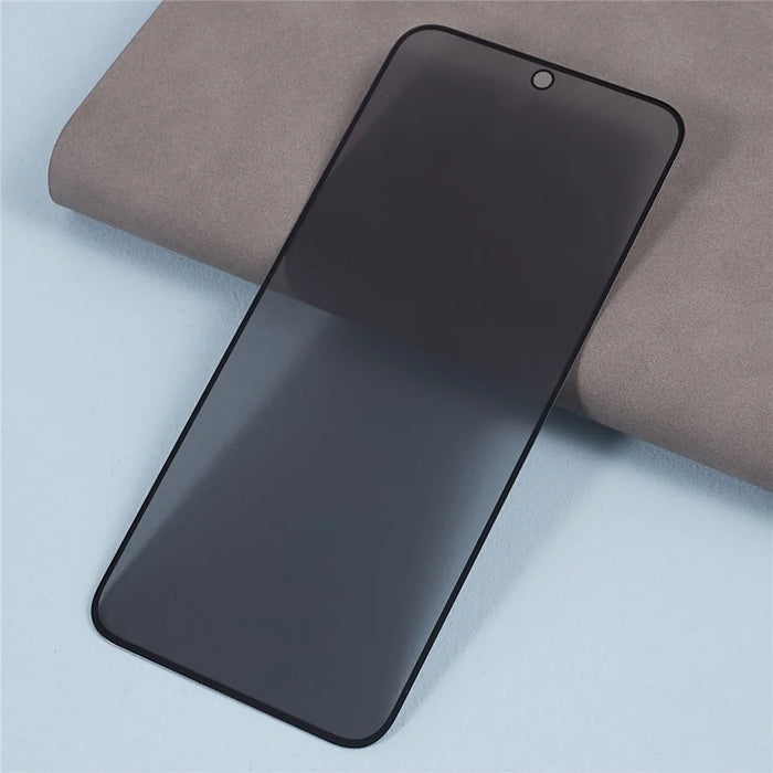 For Samsung Galaxy S25 FE Anti-Peep Tempered Glass Full Covering Silk Printing Screen Protector - 3