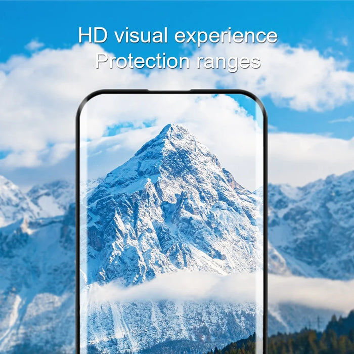 AMORUS for iPhone 17 Pro Full Screen Protector Dispensing Glue 3D Curved Anti-Scratch Tempered Glass Film - 3