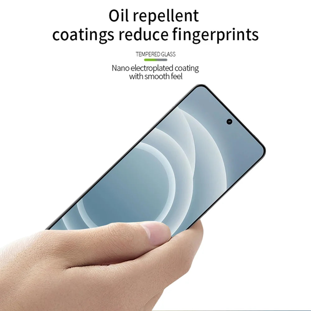 PINWUYO For Realme Neo7 Turbo 5G Tempered Glass Film  JK Series-2 9H Full Screen Protector - Black - 4
