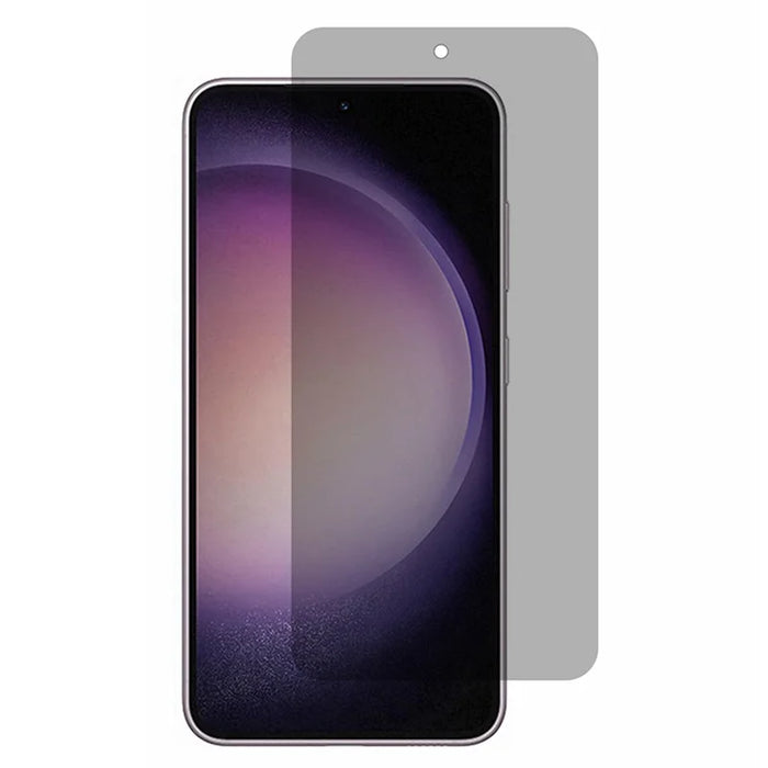 For Samsung Galaxy S25 FE Privacy Screen Protector Tempered Glass Anti Peep Film Full Coverage - Black - 1