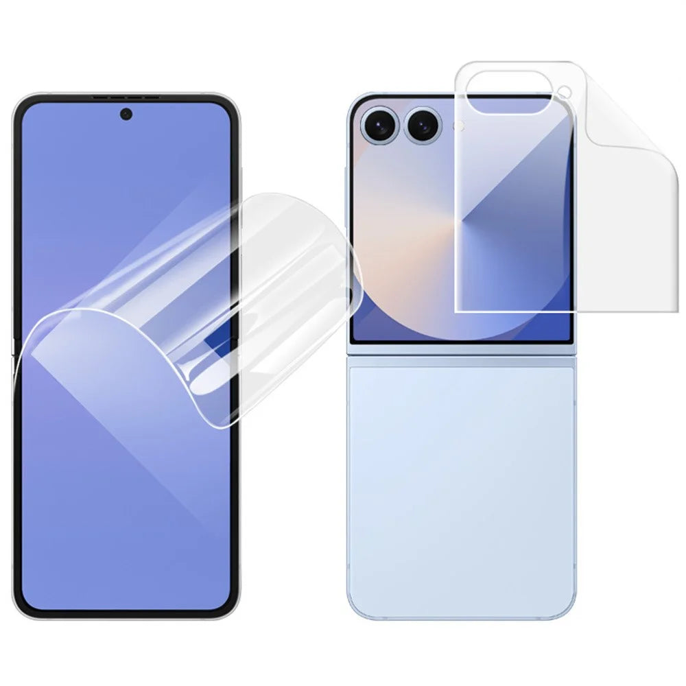 IMAK Hydrogel Film 4th Gen for Samsung Galaxy Z Flip8 / Z Flip7 5G 1 Set TPU Screen Film (Front Screen + Inner Large Screen) - 1