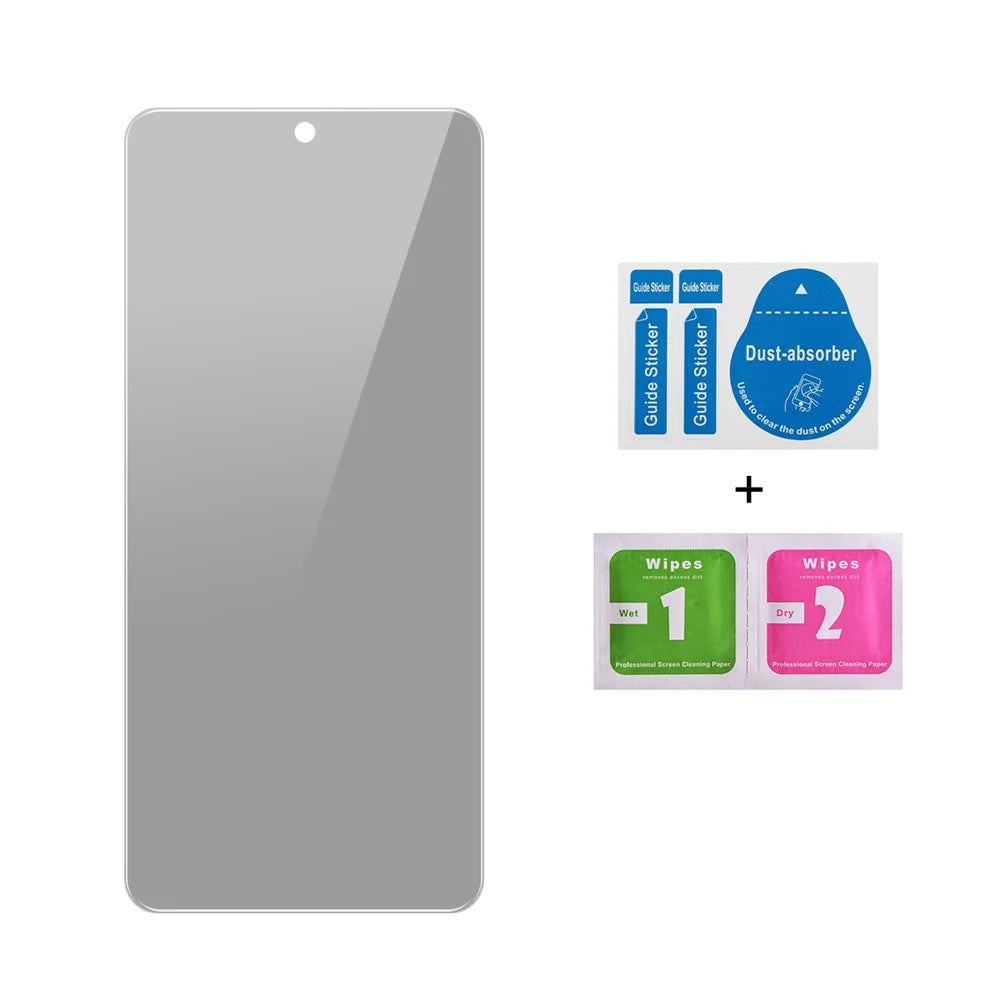 JUNSUNMAY 25Pcs For Samsung Galaxy S24 FE Anti-Spy Tempered Glass Screen Protector Anti Drop HD Clear Film - 4