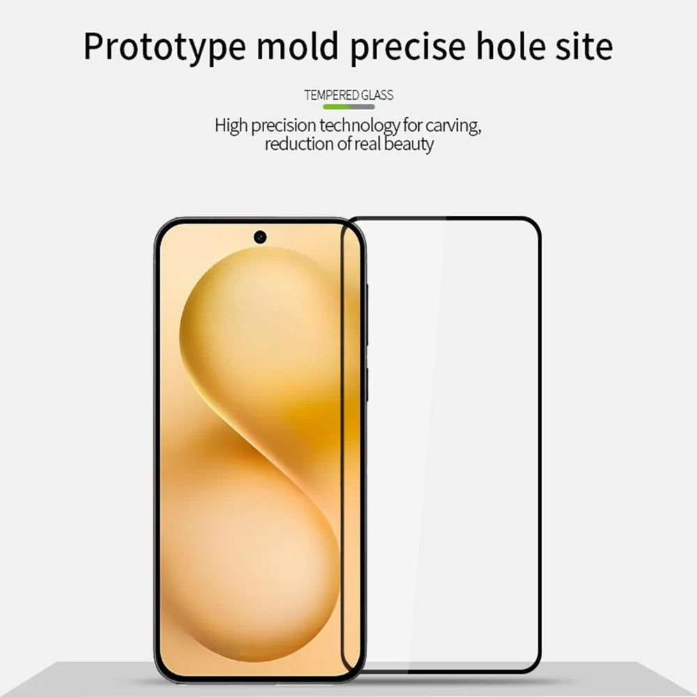 MOFI For vivo S30 Pro mini 5G Screen Protector  9H Full Glue Full Coverage High Aluminum-Silicon Glass Film - Black - 3