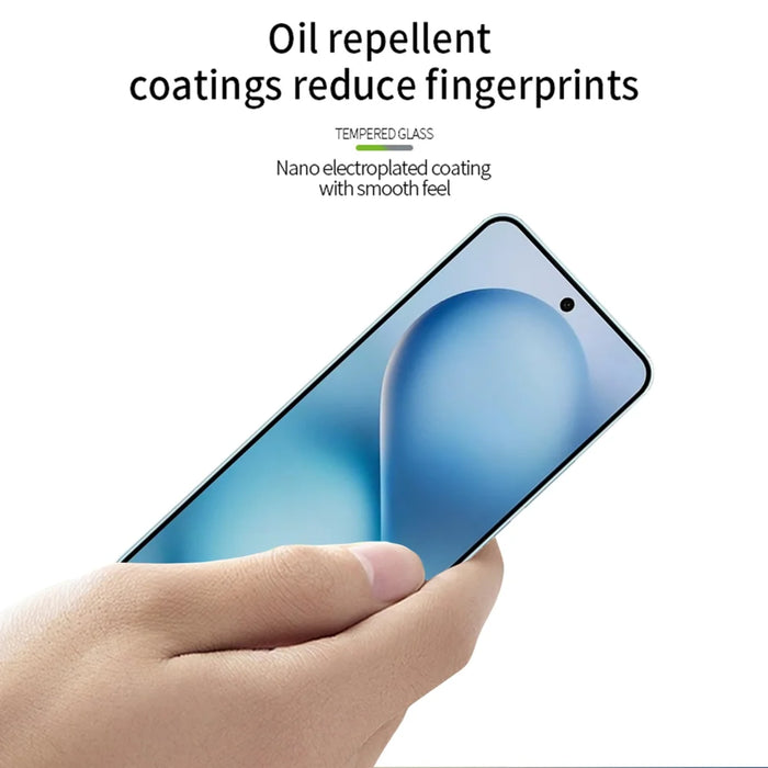 MOFI For vivo S30 5G Screen Protector  9H Full Glue Full Coverage High Aluminum-Silicon Glass Film - Black - 4